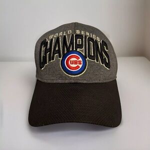 Chicago Cubs World Series Champions MLB Authentic New Era Baseball Hat One Size